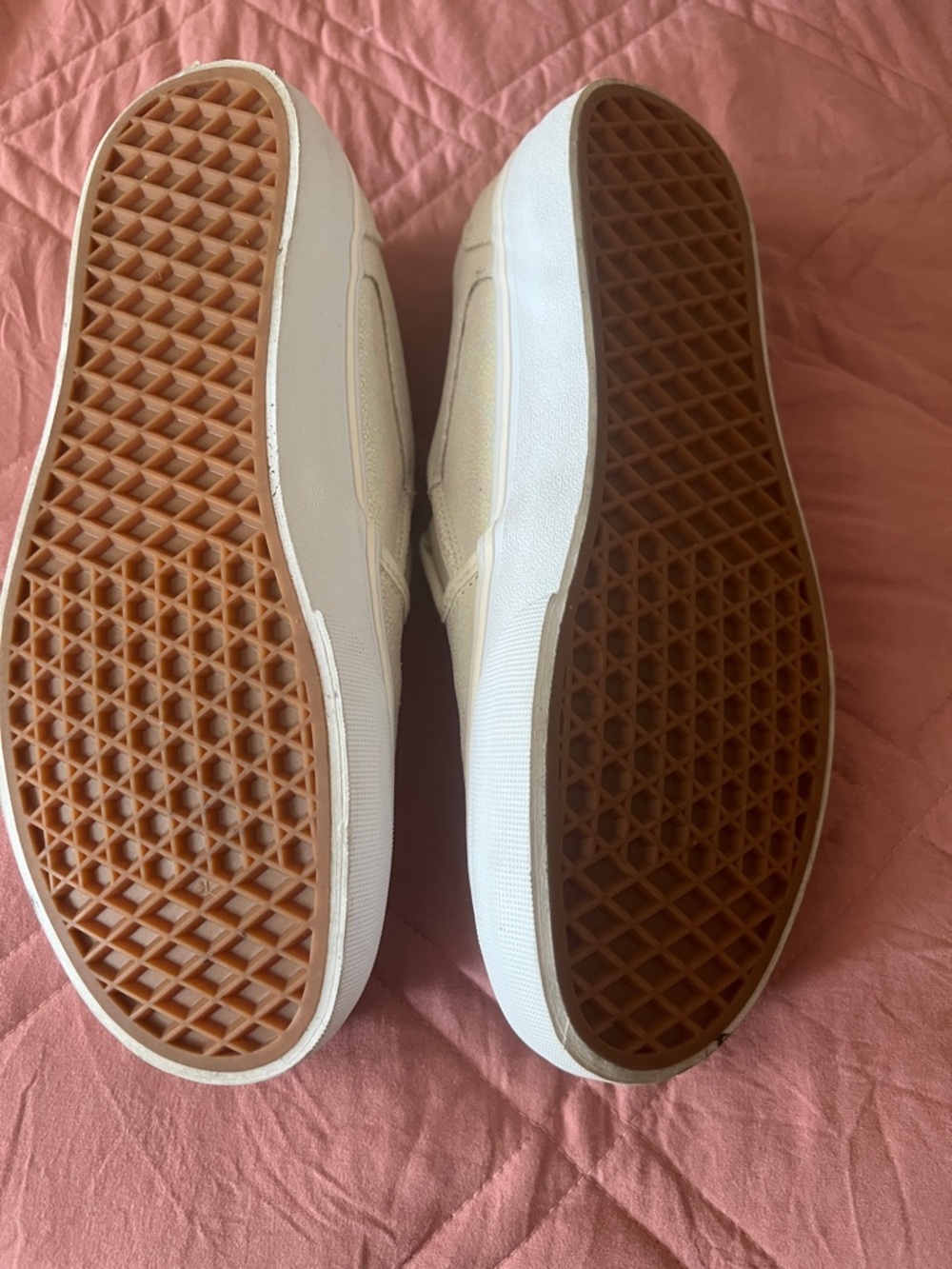 Vans Iridescent White Slip-On Sneakers - Picture 7 of 7
